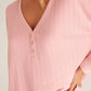 Z Supply - Dusk Silky Pointelle Long Sleeve Top