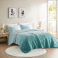Twin/Twin XL Ombre Shaggy Long Fur Comforter Mini Set