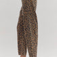 Entro - Leopard Print Barrel Leg Jeans