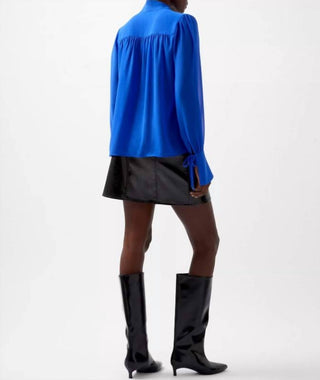 French Connection - Eden Tie Neck Blouse