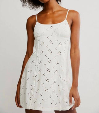 Free People - Full Bloom Mini Slip Dress