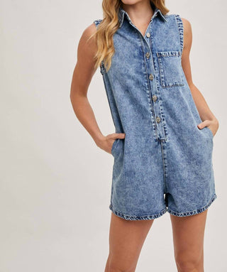 Bluivy - Warmer Days Denim Romper