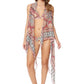 Jessica Simpson - Day Tripper Chiffon Border Vest Cover Up