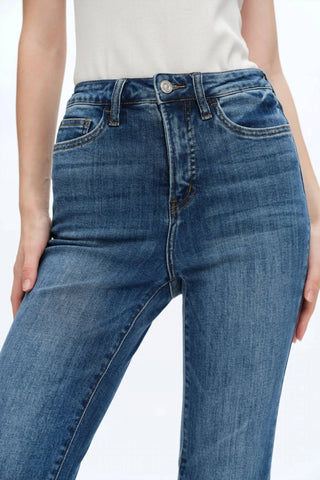 Bayeas - High Rise Bootcut Flare Jean