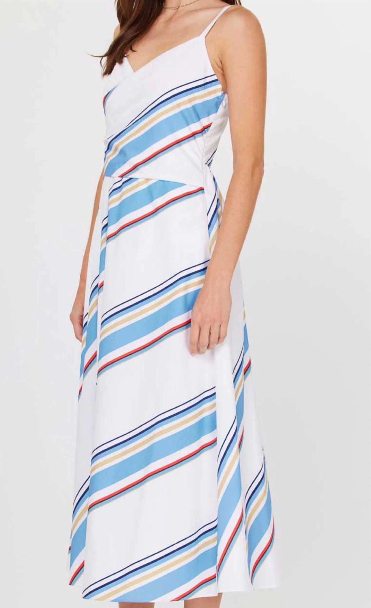 Current Air - Striped Midi Dress