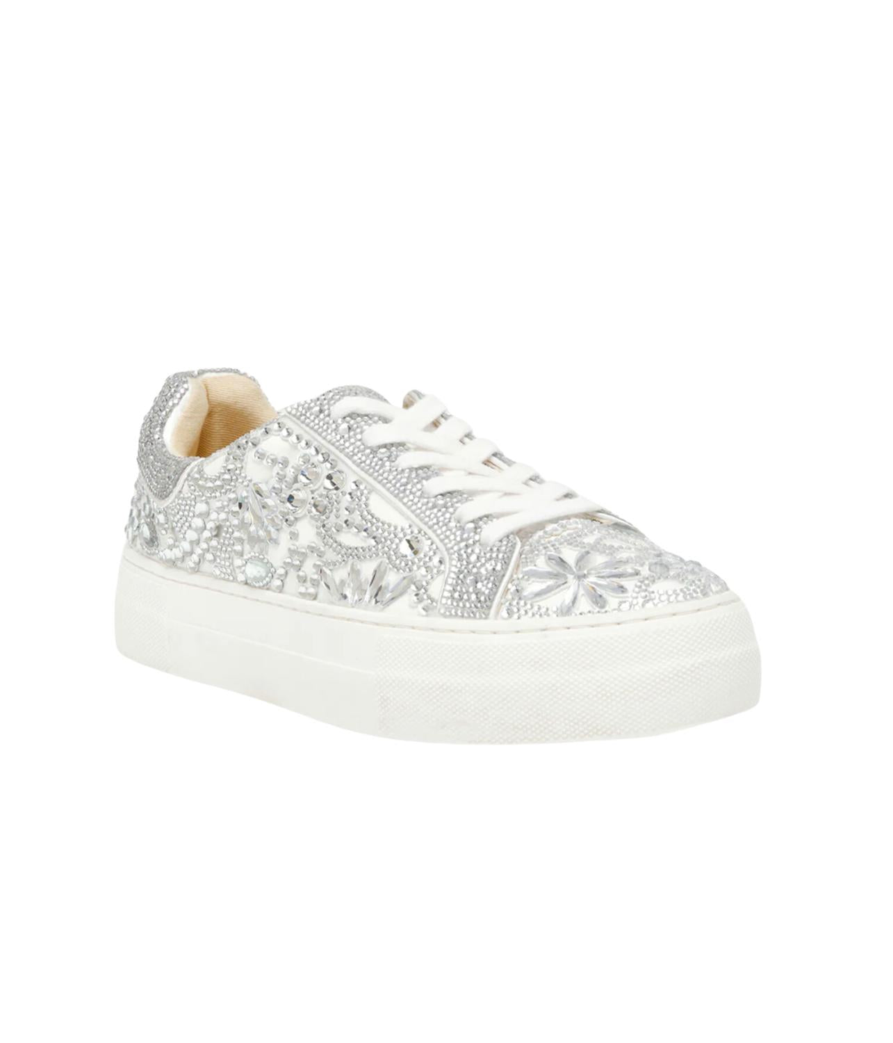 Betsey Johnson - Women Reily Rhinestone Sneaker
