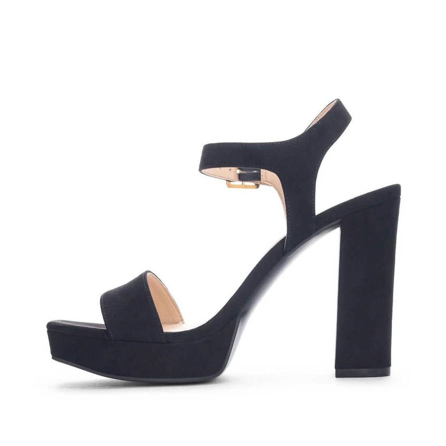 Chinese Laundry - Women's Open Toe Strap Chunky Heels