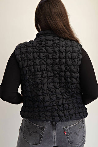 The Curve La - Plus Size Quilted Puffer Vest