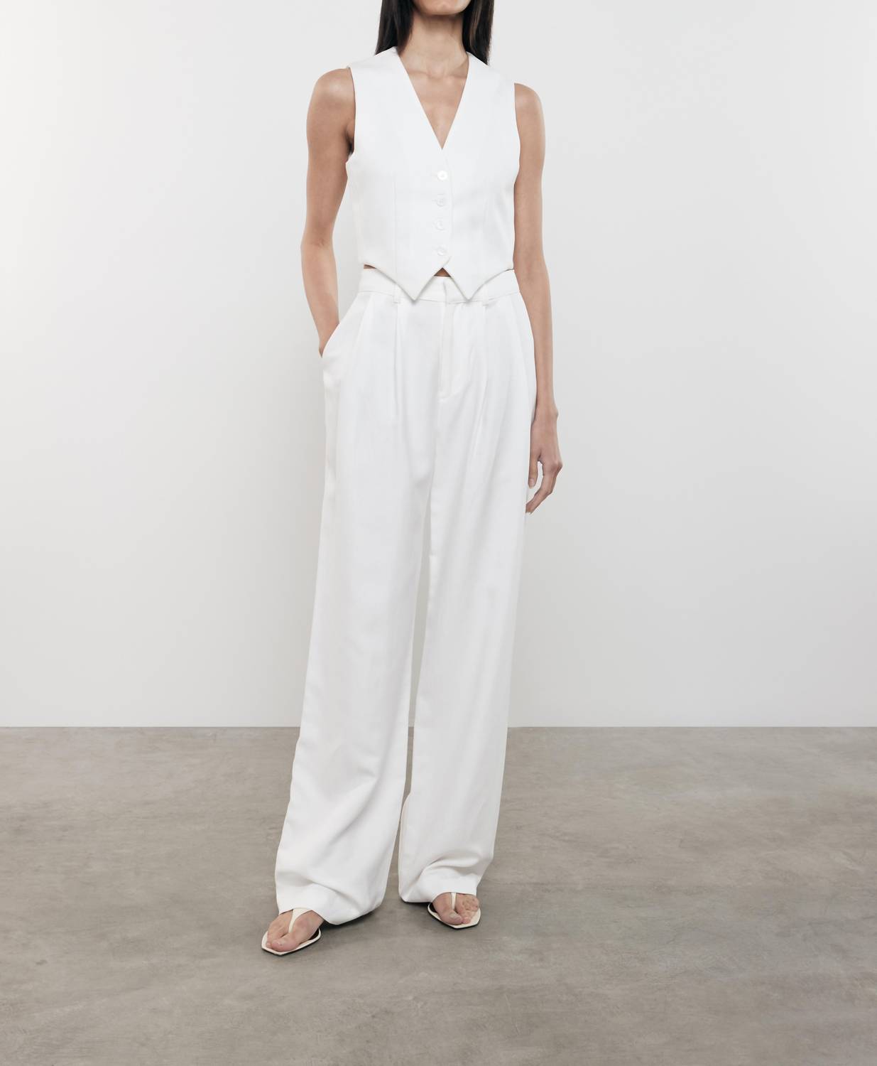 Enza Costa - TWILL SARTORIAL PANT