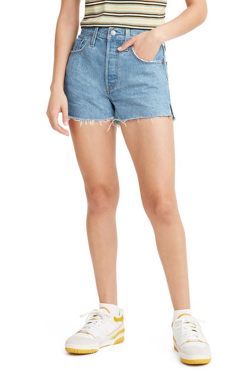 Levi's 501 Original Cutoff Denim Shorts - Size 33