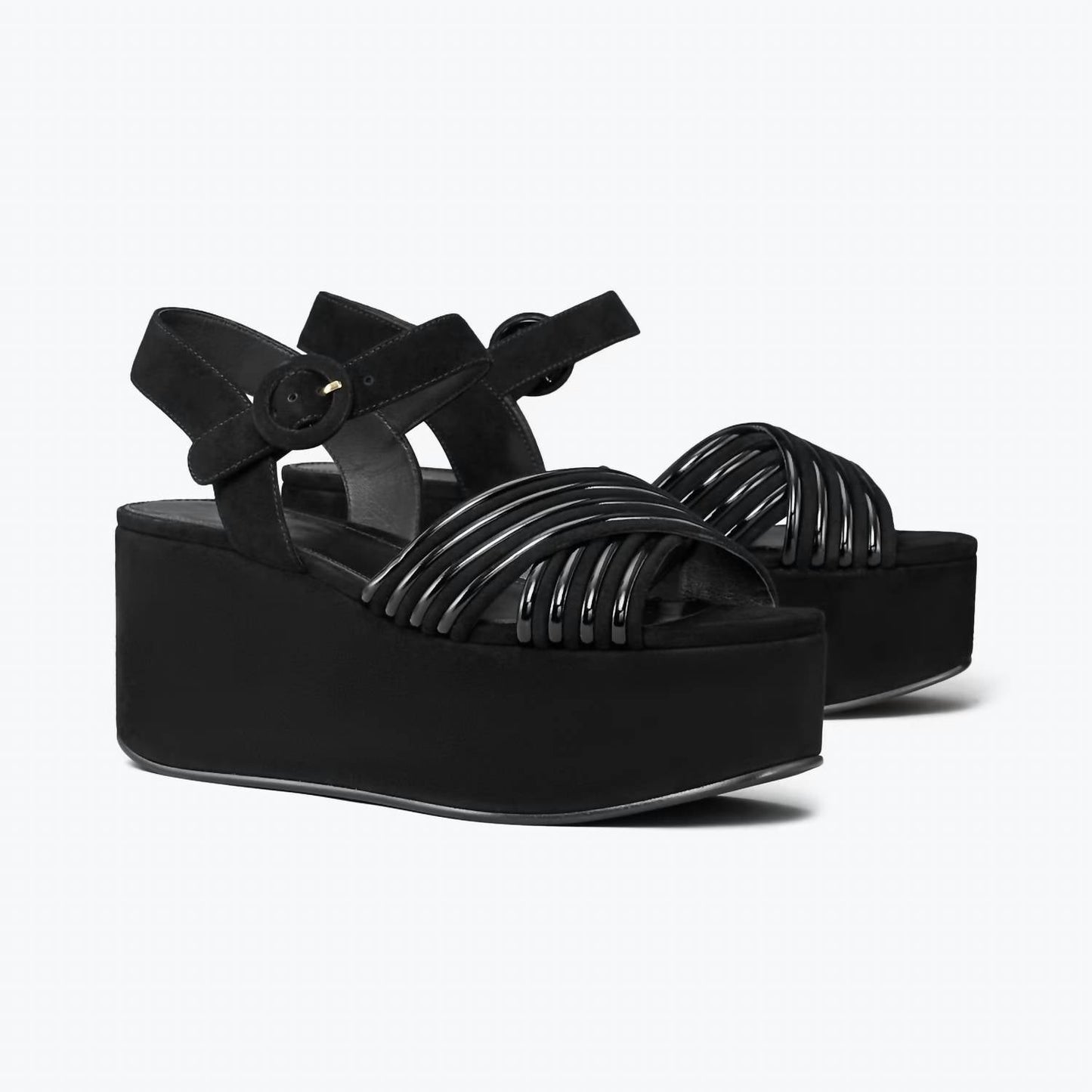 Tory Burch - Bombe Cross-Strap Platform Sandal