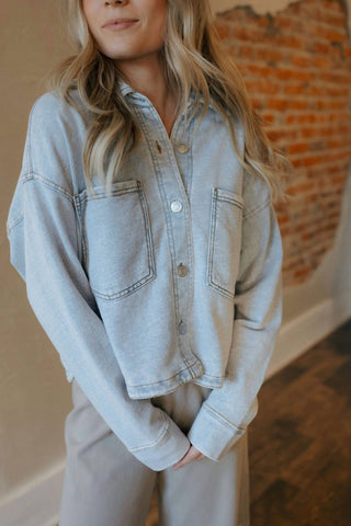 Z Supply - All Day Cropped Knit Jacket