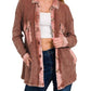 Zenana - Tori Waffle Knit Acid Wash Shacket