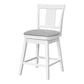 Swivel Bar Stool Counter Height, Transitional (Set of 2)