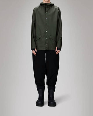 Rains - Hooded Built-in Cap Rain Jacket