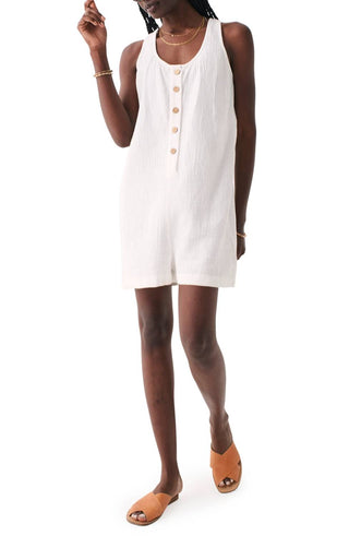 Faherty - Dream Cotton Gauze Jamesport Romper
