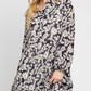 Calista - Oslo Long Sleeve Floral Patterned Tiered Midi Dress
