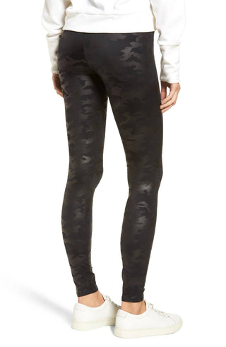 Spanx - Faux Leather Camo Leggings