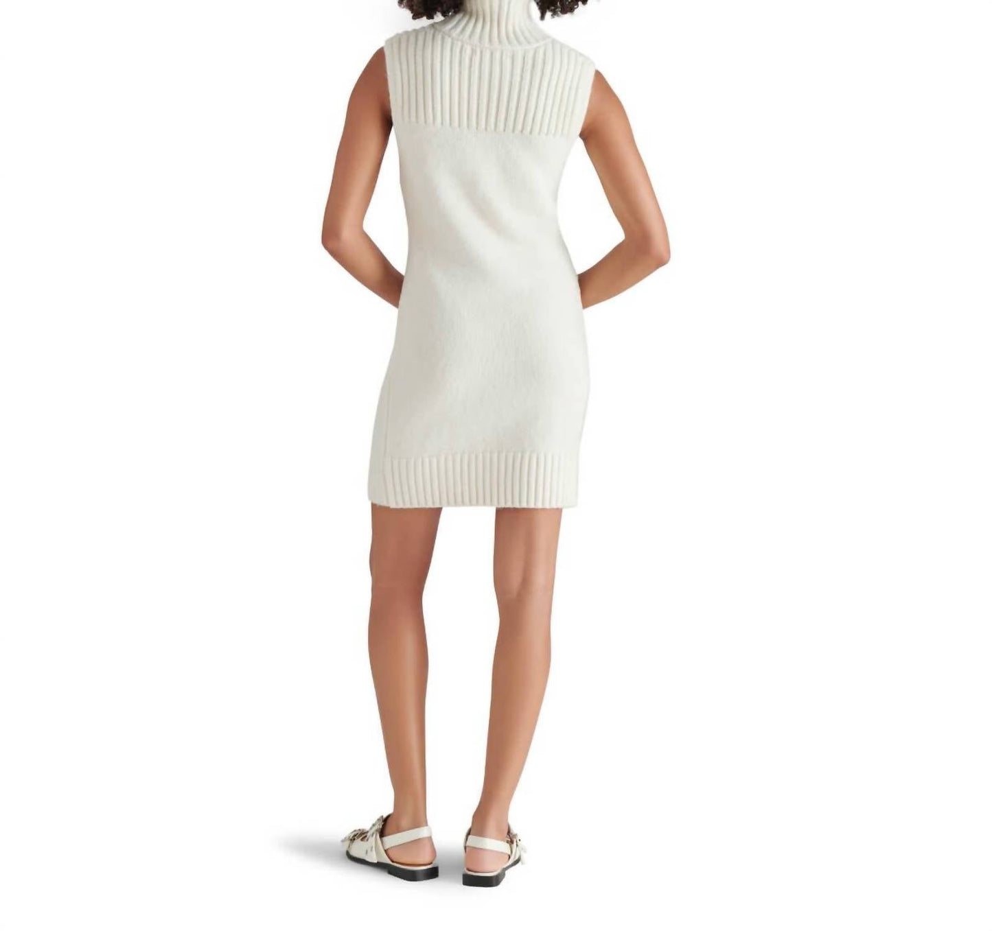 Steve Madden - Karissa Turtleneck Sleeveless Sweater Mini Dress