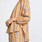 Current Air - Multi Stripe Round Neck Blouse