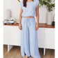 Milio Milano - Linen cropped blouson top