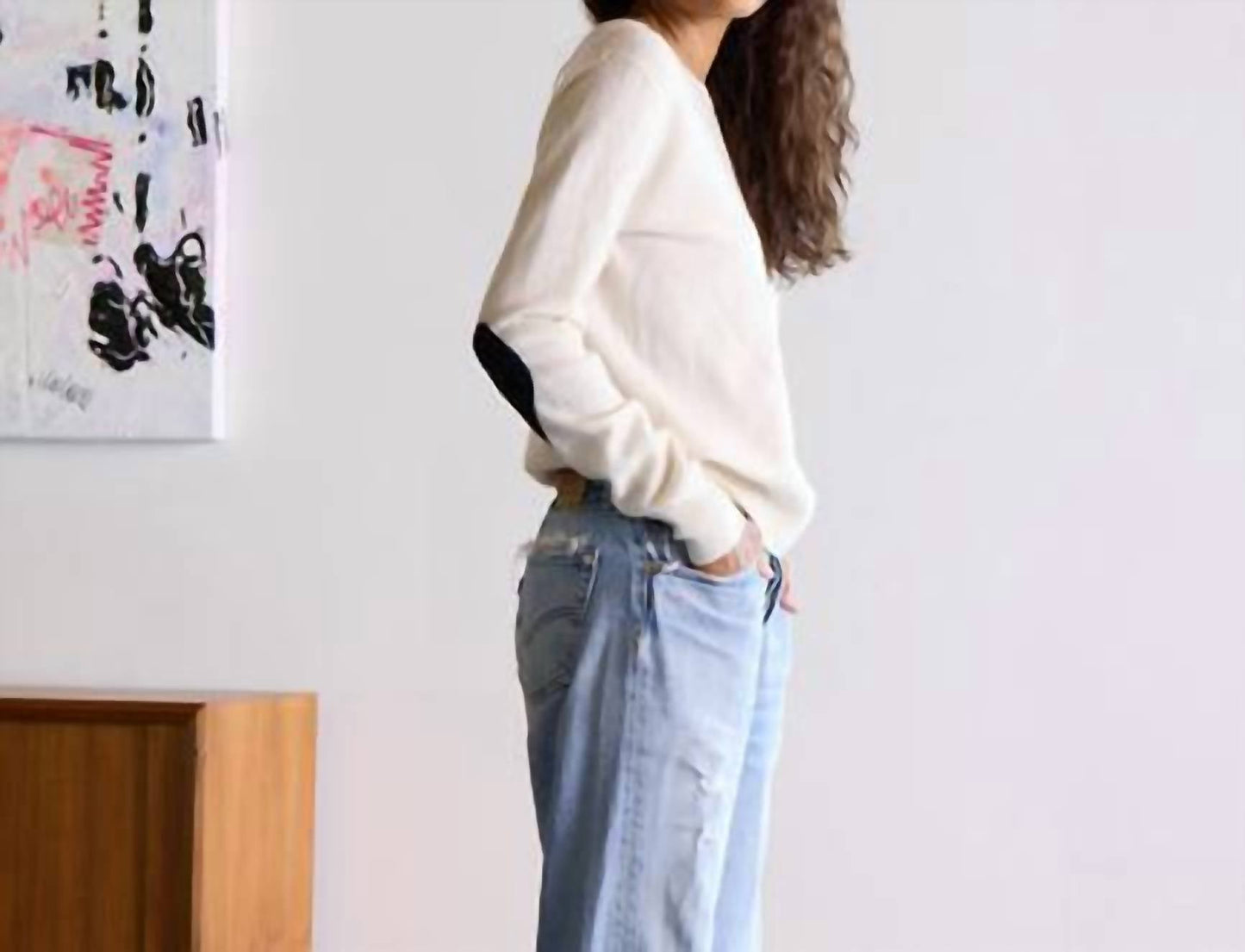 Kerri Rosenthal - Kerri Rosenthal Patchwork Pullover Sweater