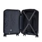 14' & 20' ABS Spinner Wheel Luggage Set with Cosmetic Case