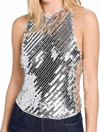 Free People - Disco Fever Halter Top