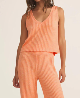 Z Supply - Sloane V-neck Silky Rib Tank