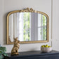 40.2' x 29.9' Baroque Style Gold Arch Mirror