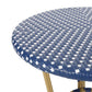 Outdoor PE Rattan and Aluminum 3 Piece French Bistro Set