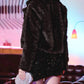 Blu Pepper - Faux Fur Notch Collar Jacket
