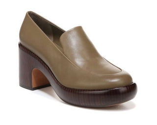 Vince - Women Narisa Leather Slip On Platform Loafers Shoes