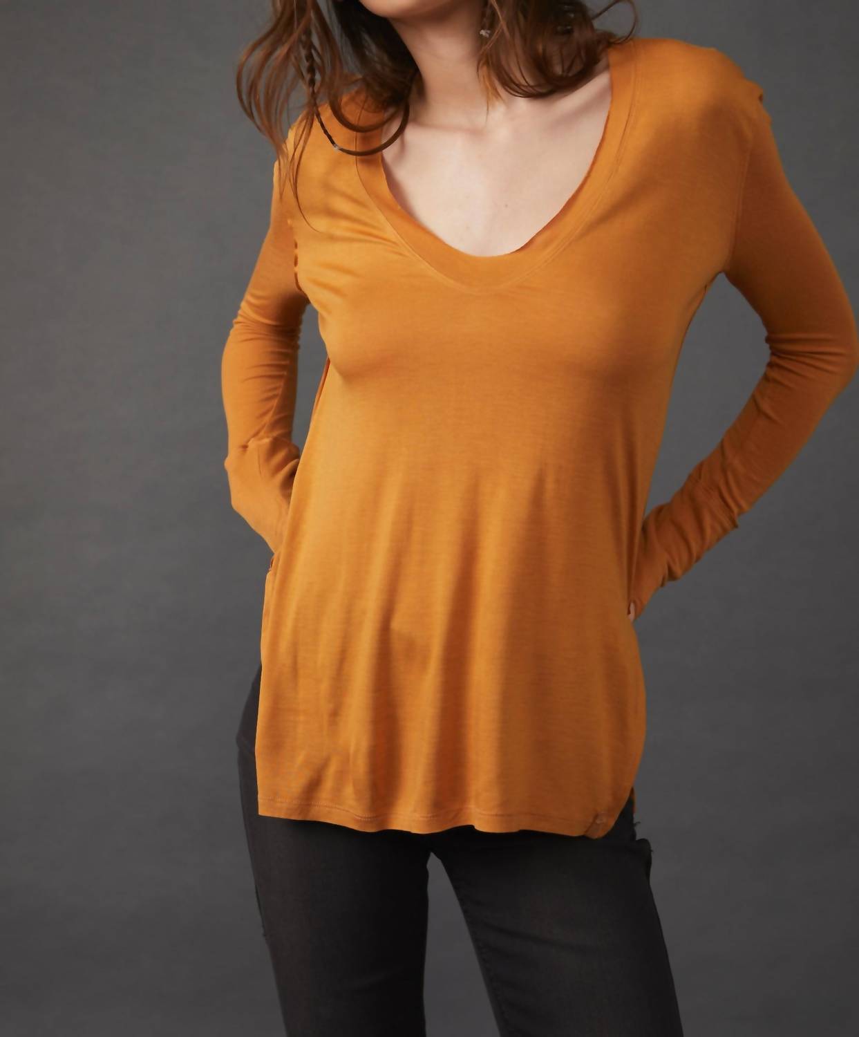 Free People - Fresh And Clean Long Sleeve Tee