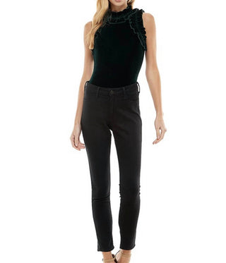 Tcec - Velvet Sawyer Ruffle Sleeveless Bodysuit