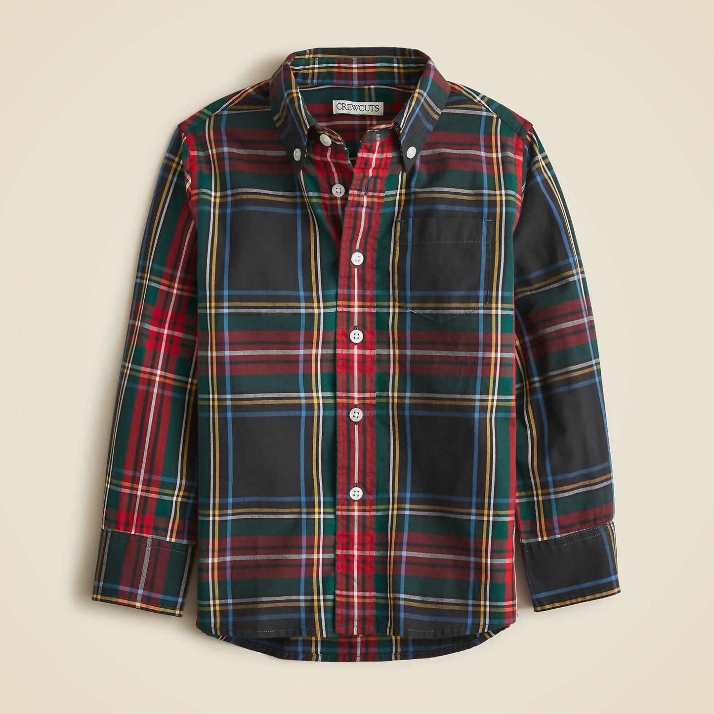 J.Crew - Kids Long-sleeve Stretch Poplin Button-down Shirt