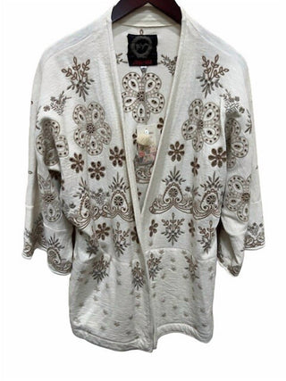 Johnny Was - Embroidered Kimono Cardigan