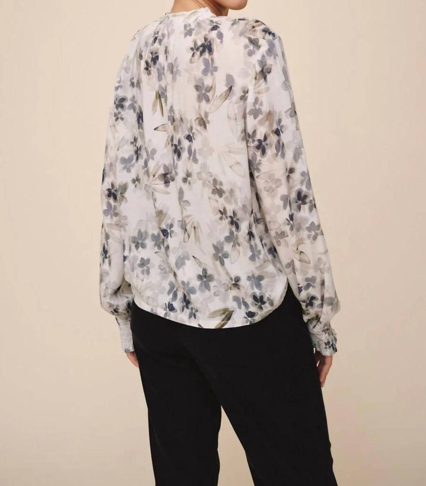 Bella Dahl - Elastic Shirred Blouse