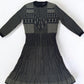 Elio - Textured Knit Midi Dress
