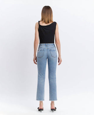 Vervet By Flying Monkey - High Rise Regular Straight Jeans