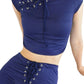 Koy & Victoria - Zara Lace Up Crop Top