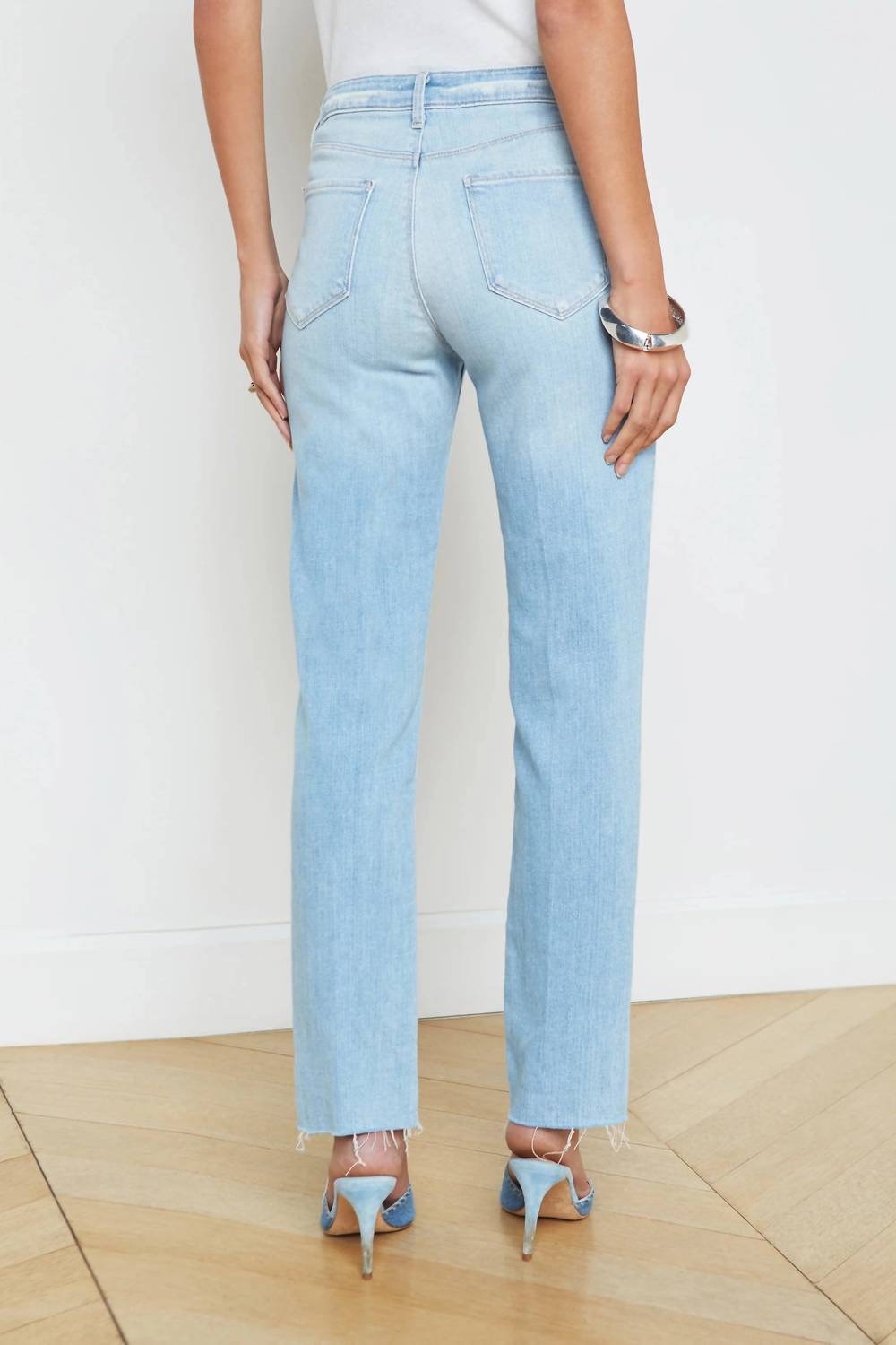 L'Agence - Milana Mid Rise Stovepipe Jeans