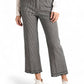 Atm - RAILROAD STRIPE FRAYED HEM PANT