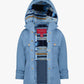 London Fog - Girls Snap-front Skirted Trench With Hood