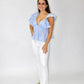 Day + Moon - Calista Ruffle Sleeve Blouse