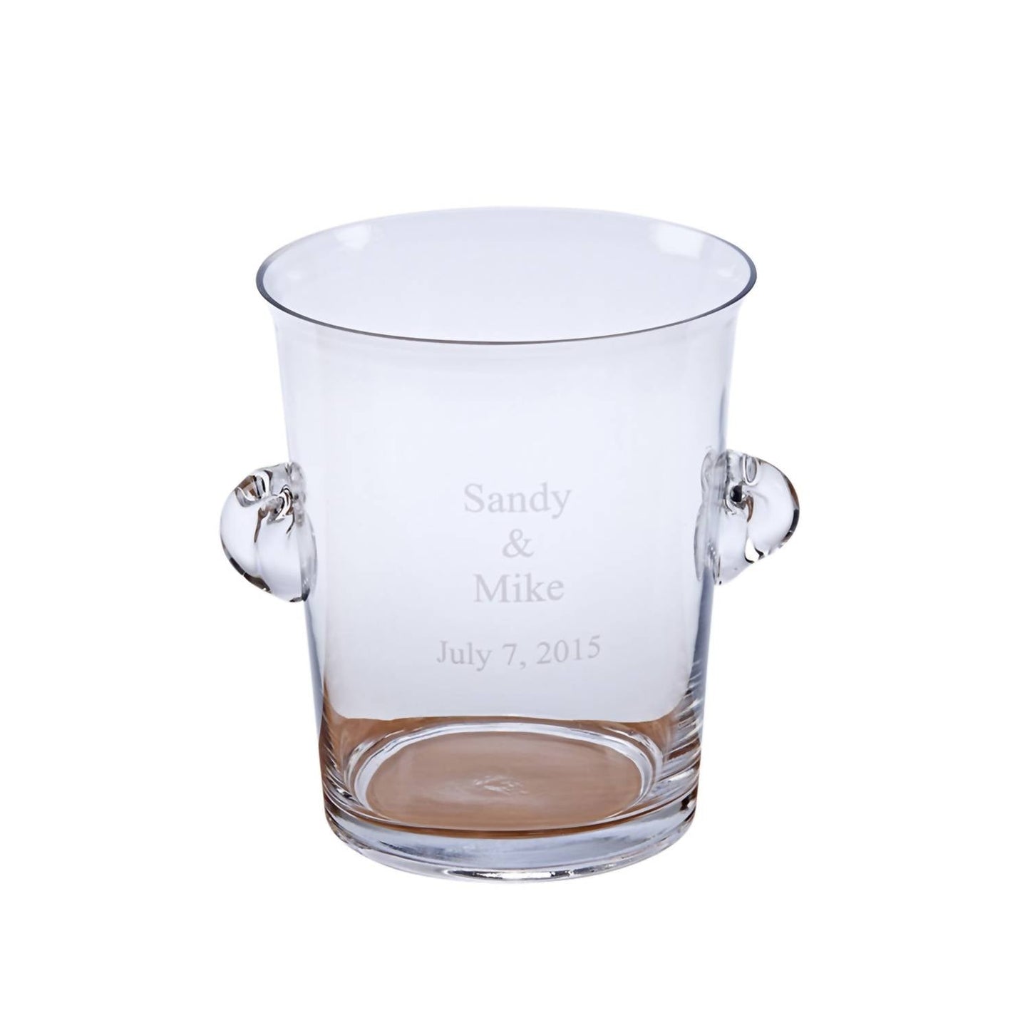 Creative Gifts International - Glass Ice Bucket & Wine/Champagne Chiller