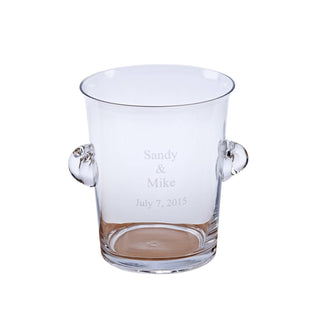 Creative Gifts International - Glass Ice Bucket & Wine/Champagne Chiller