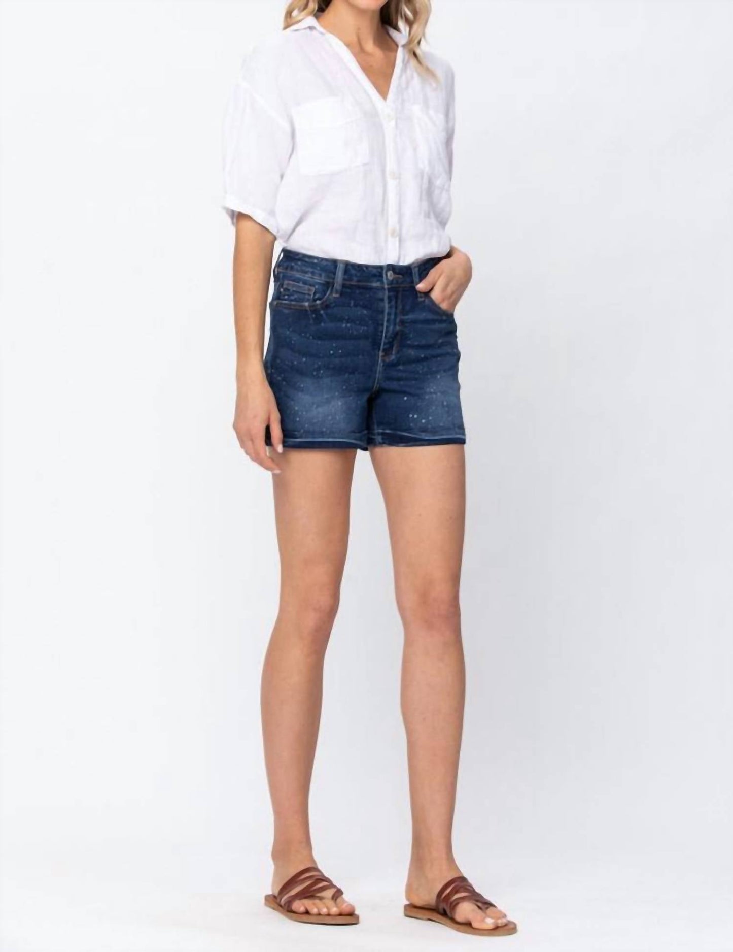 Judy Blue - Women's Clear Sky Warm Nights Shorts