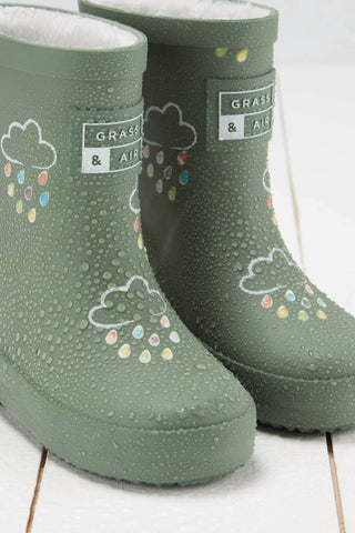 Grass & Air - Kid's Colour-Changing Wellies Boots