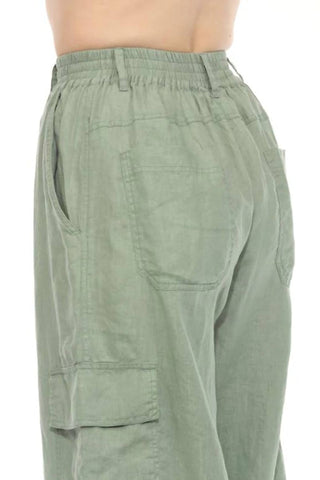Johnny Was - DRAWSTRING HEM CARGO PANT MARISOL